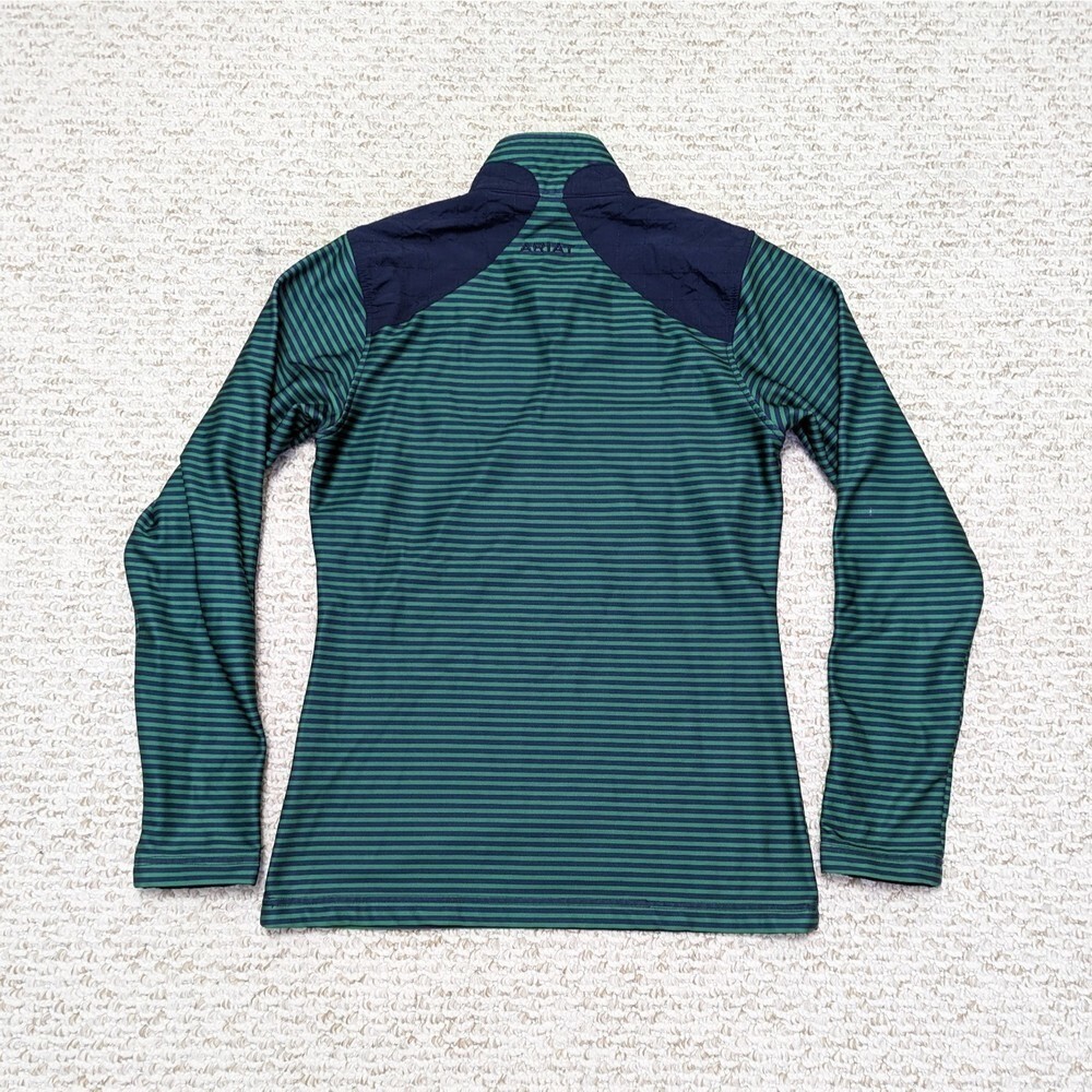 Ariat Women's Size XS Long Sleeve Fleece-lined 1/4 Zip Pullover Sweater - Picture 2 of 4